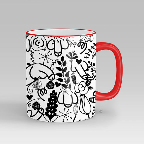 Doodle Willy Mug